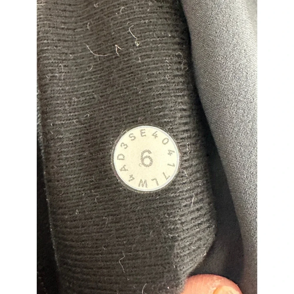 Lululemon Lululemon Step To‎ It Jacket Blue Tied Grey Charcoal Full Zip Size 6